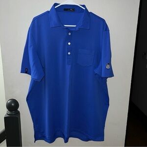 RLX Ralph Lauren Men’s XL Blue Performance Golf Polo Shirt